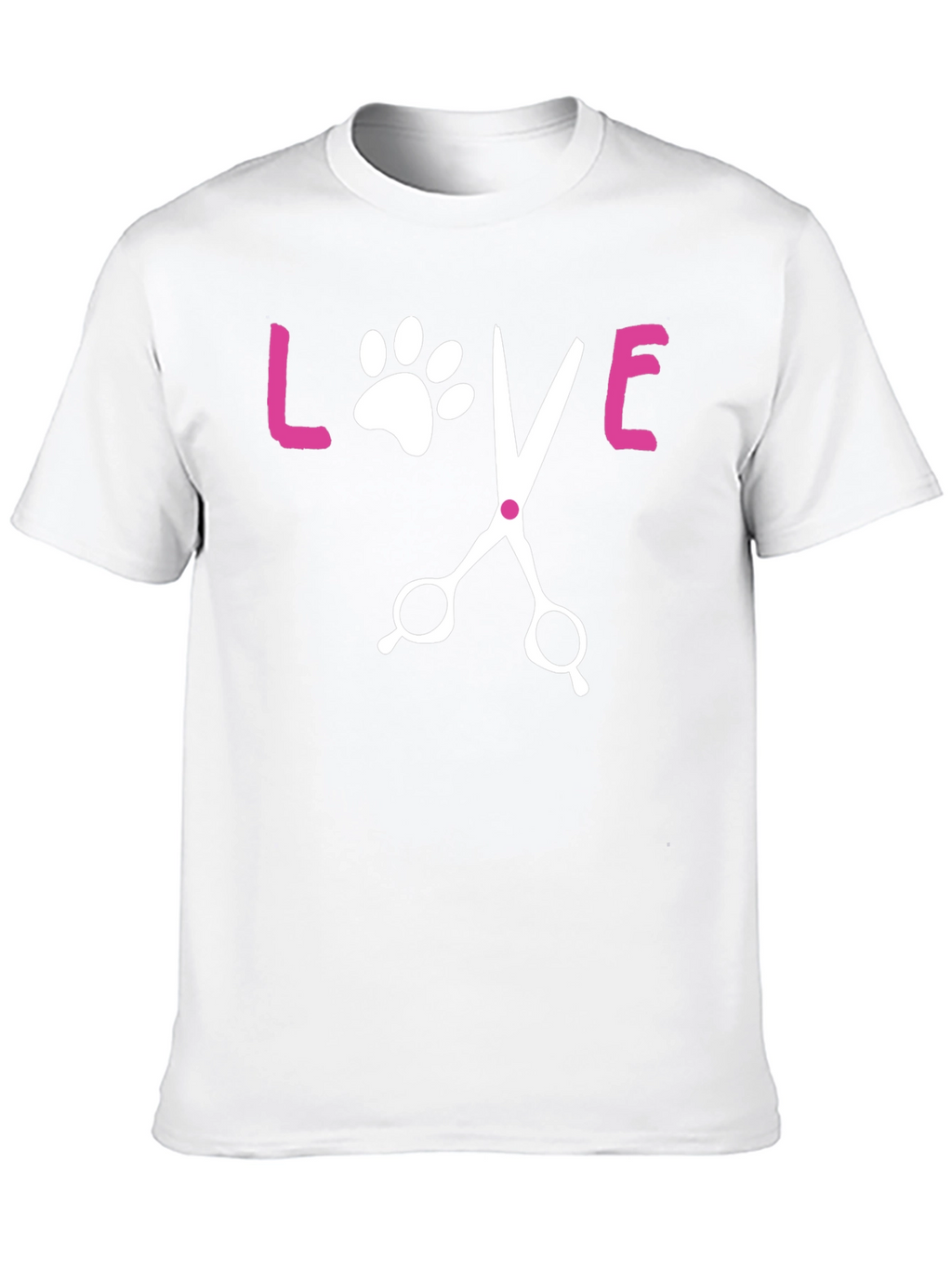 Love Pet Grooming Black T-Shirt
