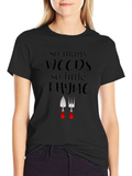 Gardening Humor T-Shirt: Weeds & Thyme