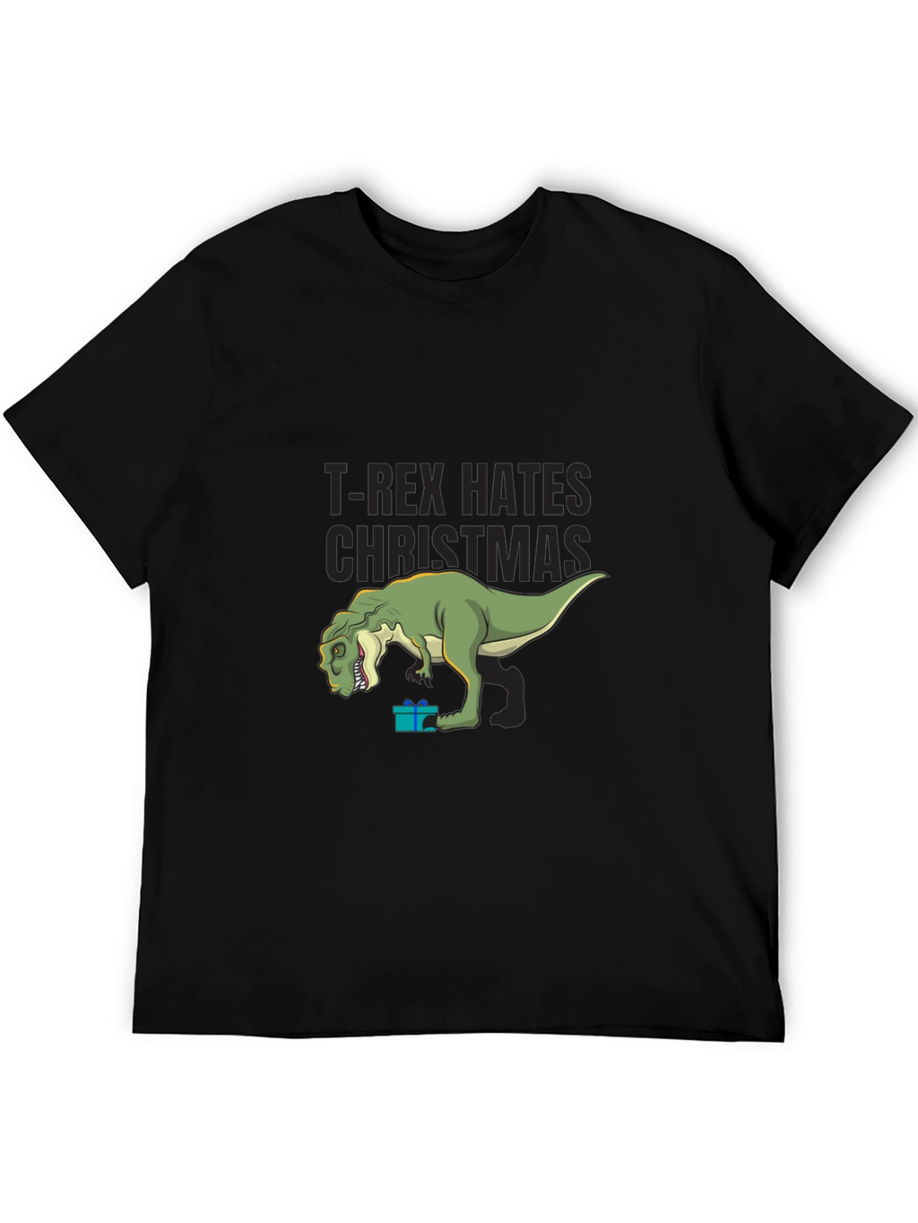 T-Rex Hates Christmas T-Shirt - Funny Dino Holiday Tee