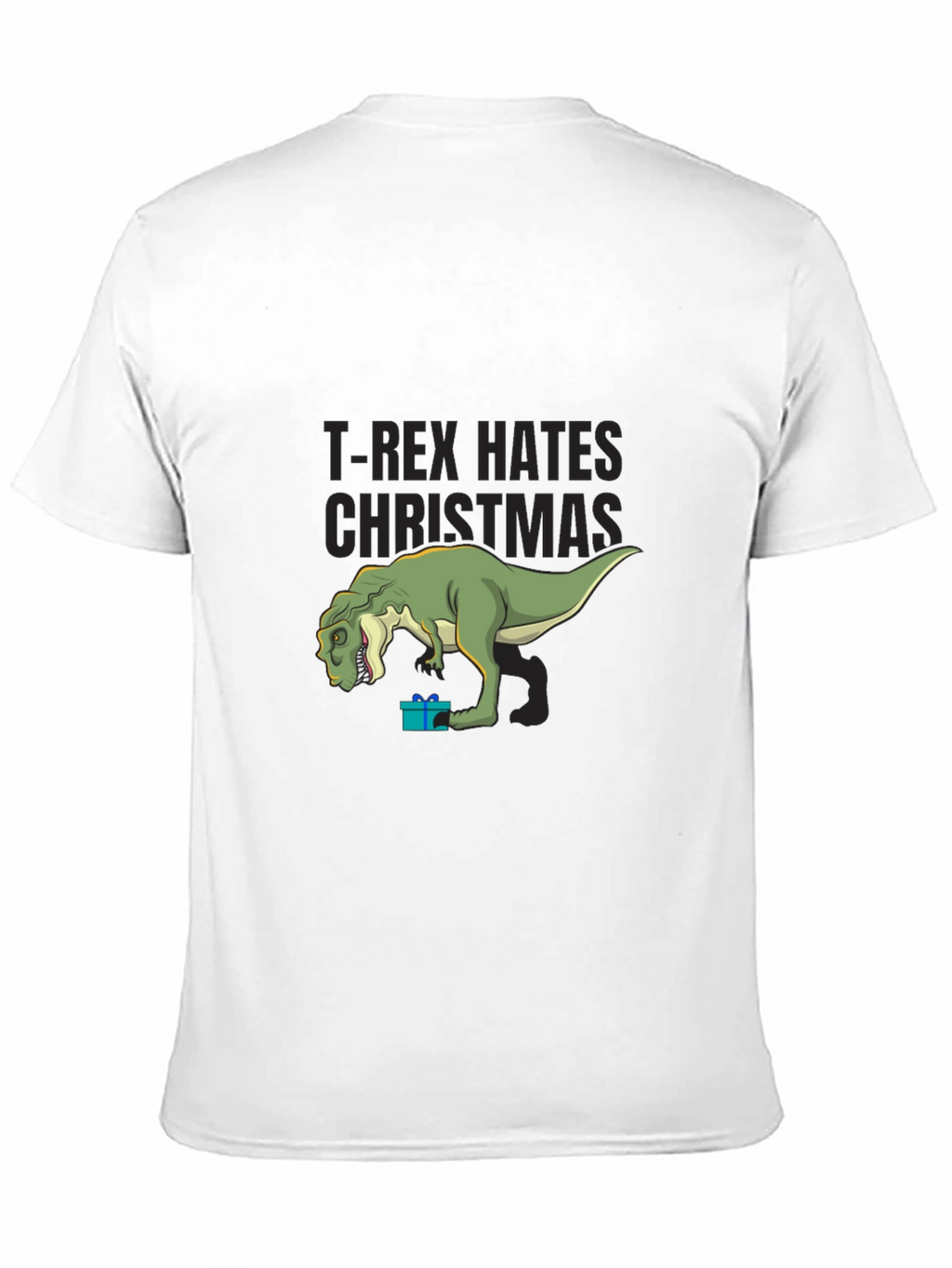 T-Rex Hates Christmas T-Shirt - Funny Dino Holiday Tee