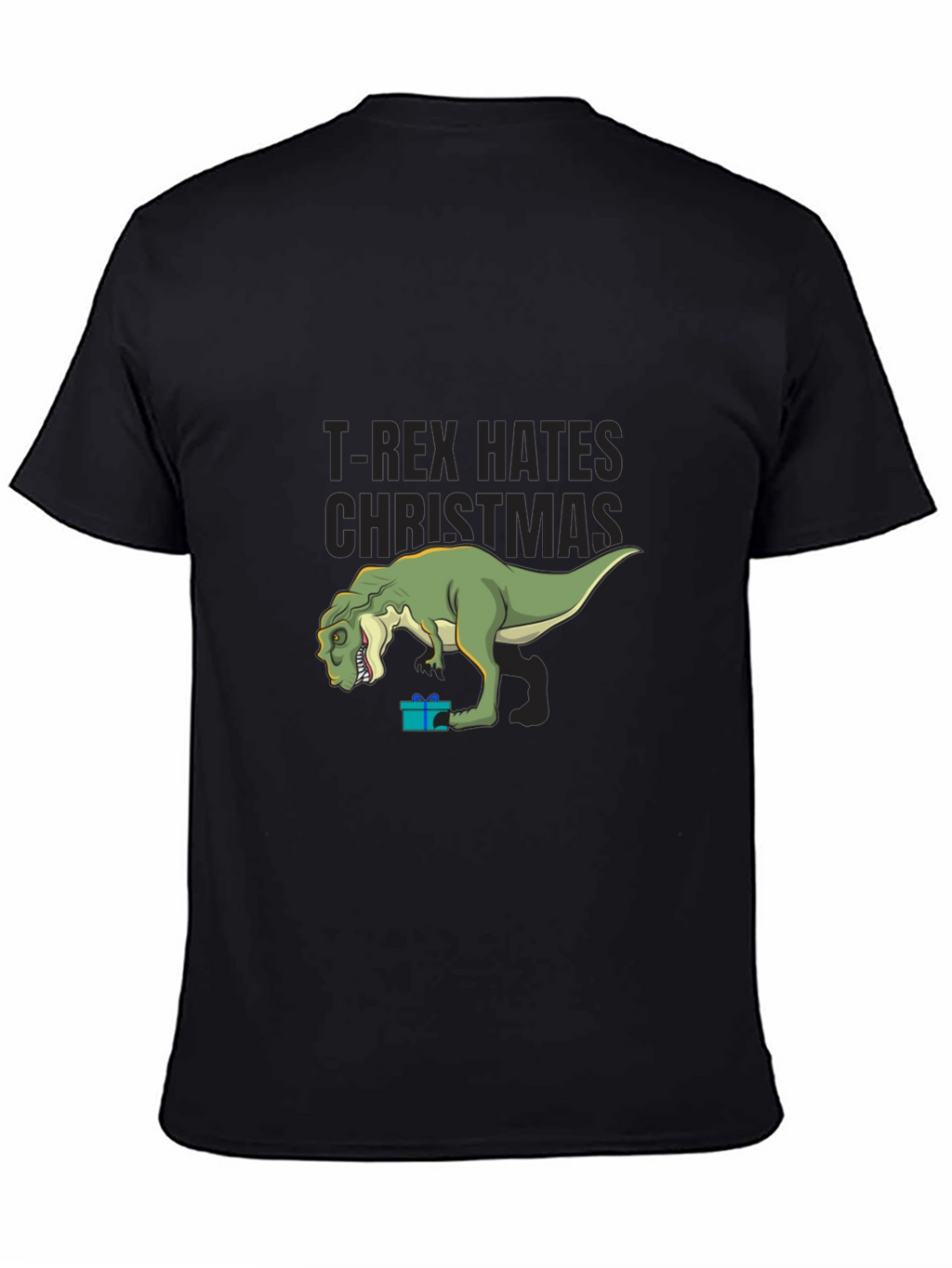 T-Rex Hates Christmas T-Shirt - Funny Dino Holiday Tee