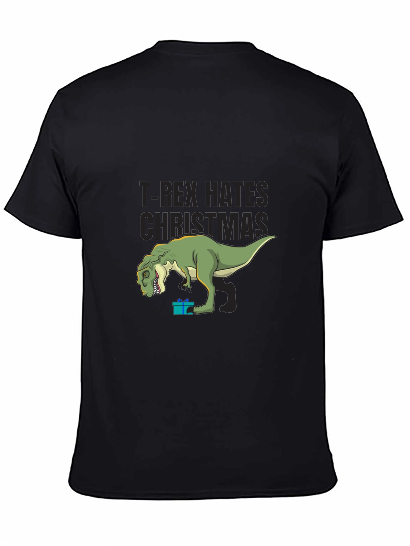 T-Rex Hates Christmas T-Shirt - Funny Dino Holiday Tee