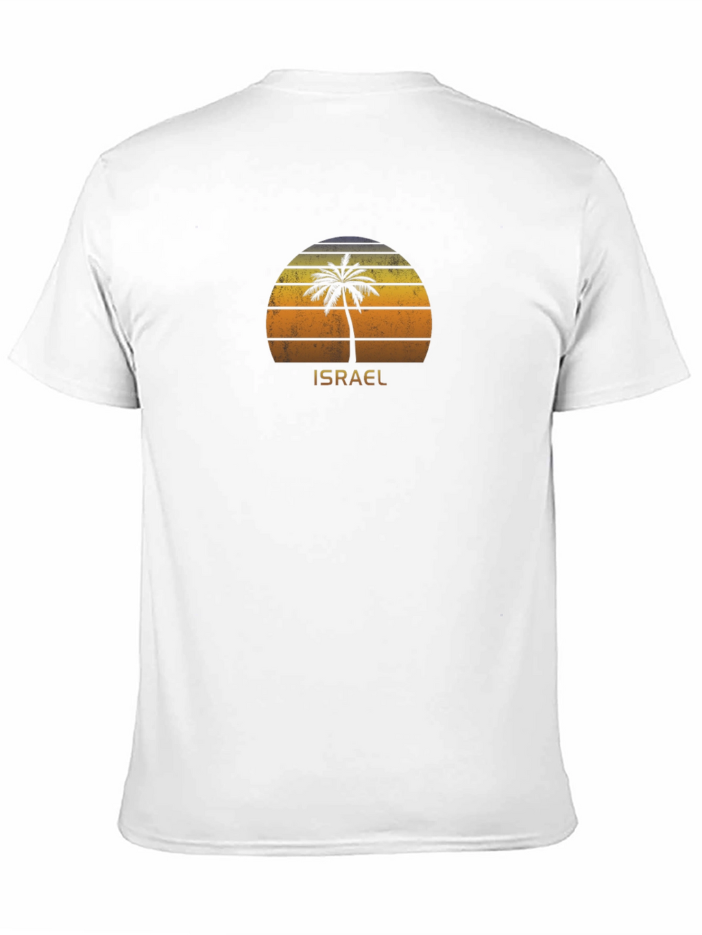Israel Palm Tree Sunset Graphic T-Shirt