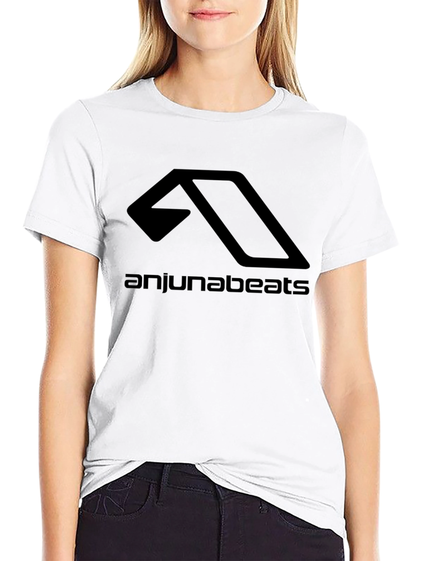 Anjunabeats Black Graphic T-Shirt