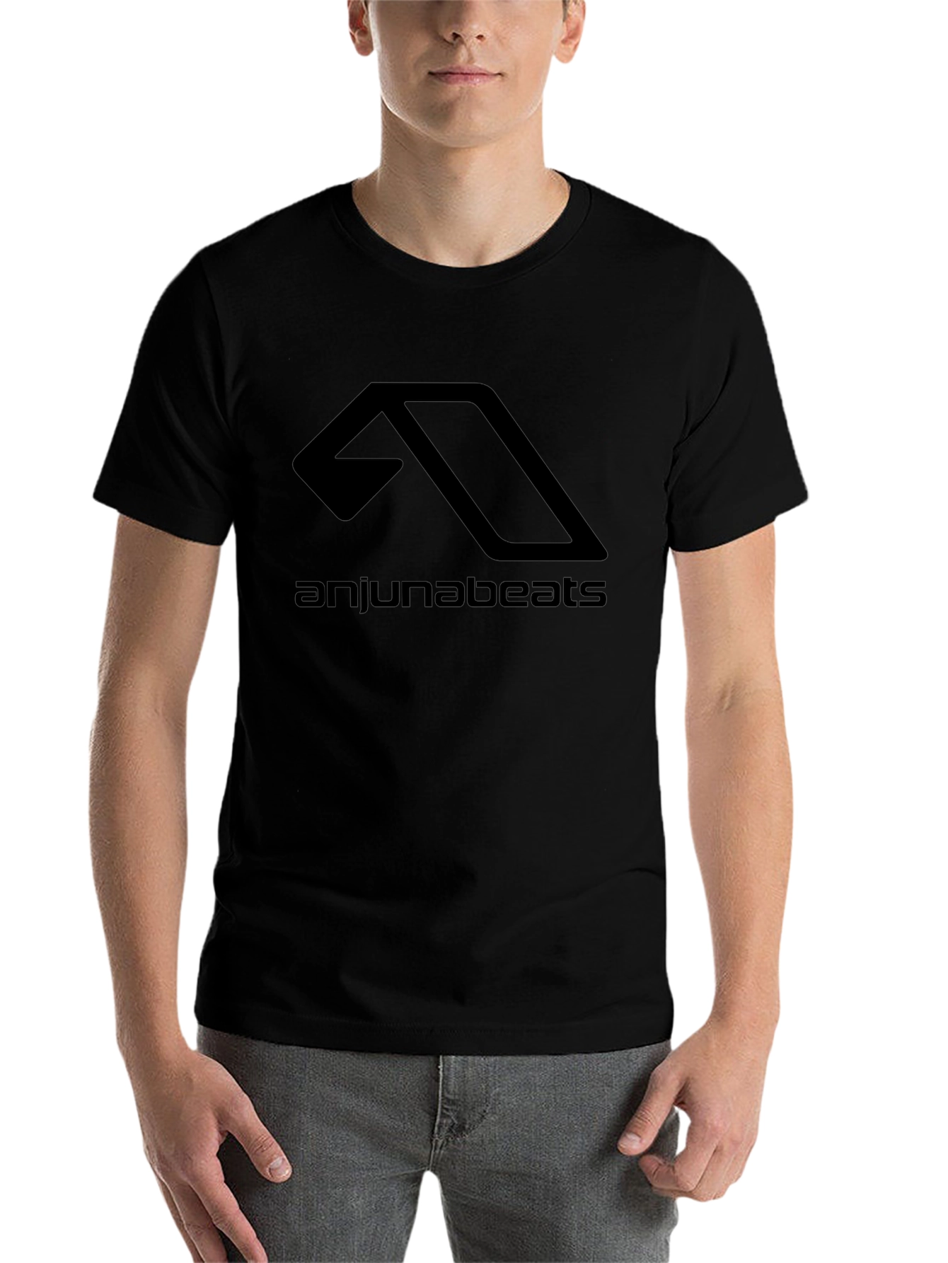 Anjunabeats Black Graphic T-Shirt