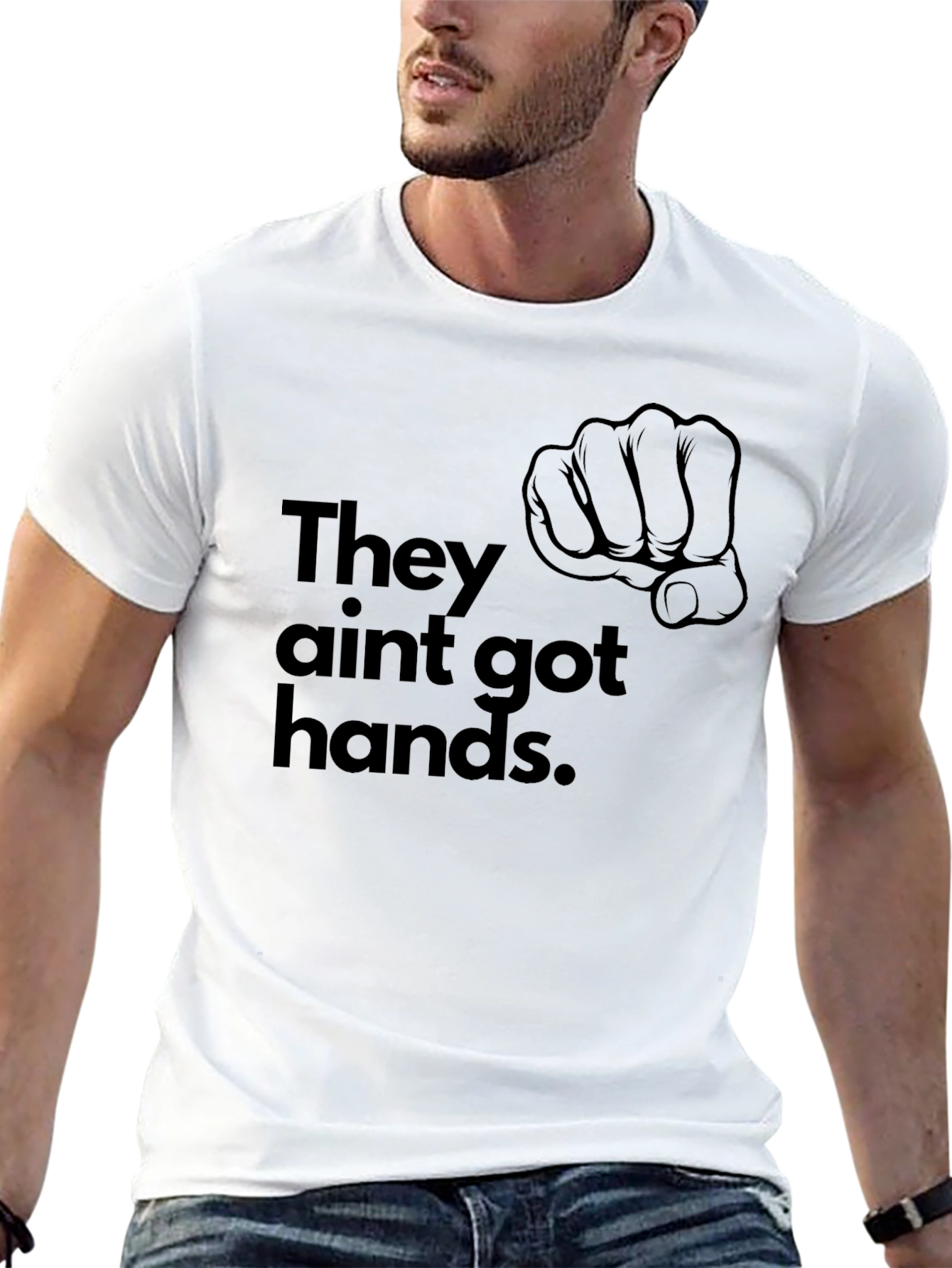 They Aint Got Hands T-Shirt - Black