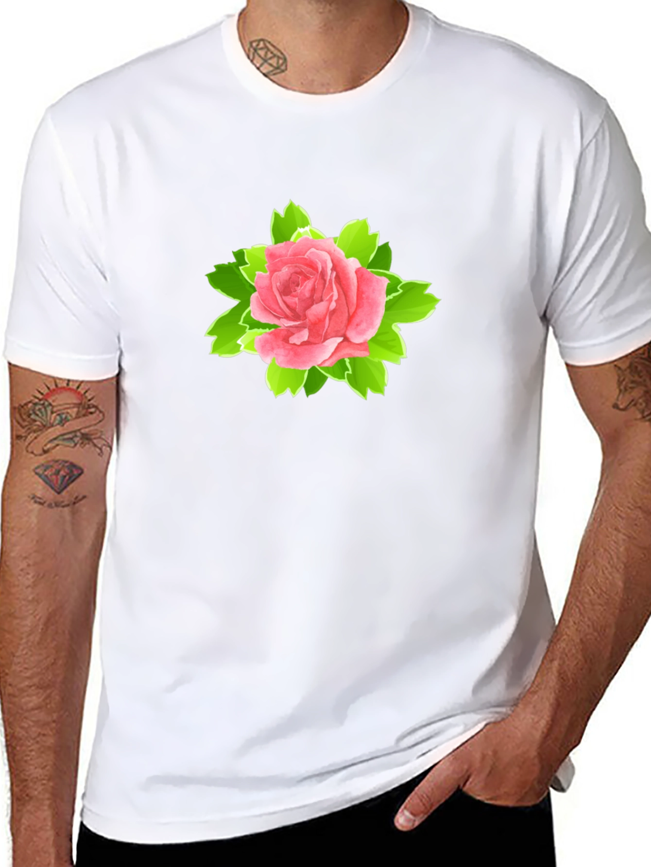 Rose Graphic T-Shirt