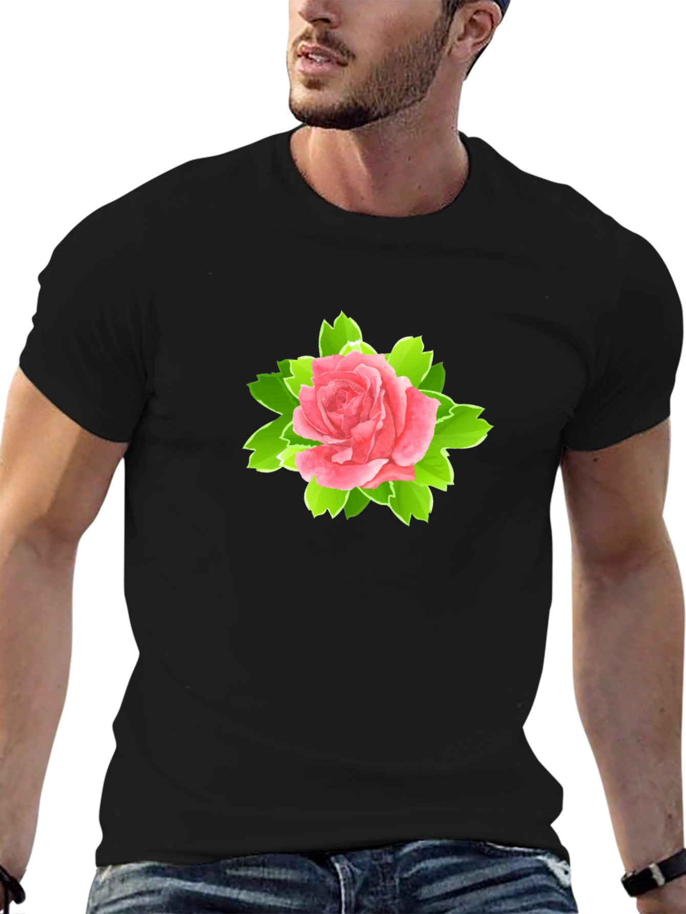 Rose Graphic T-Shirt