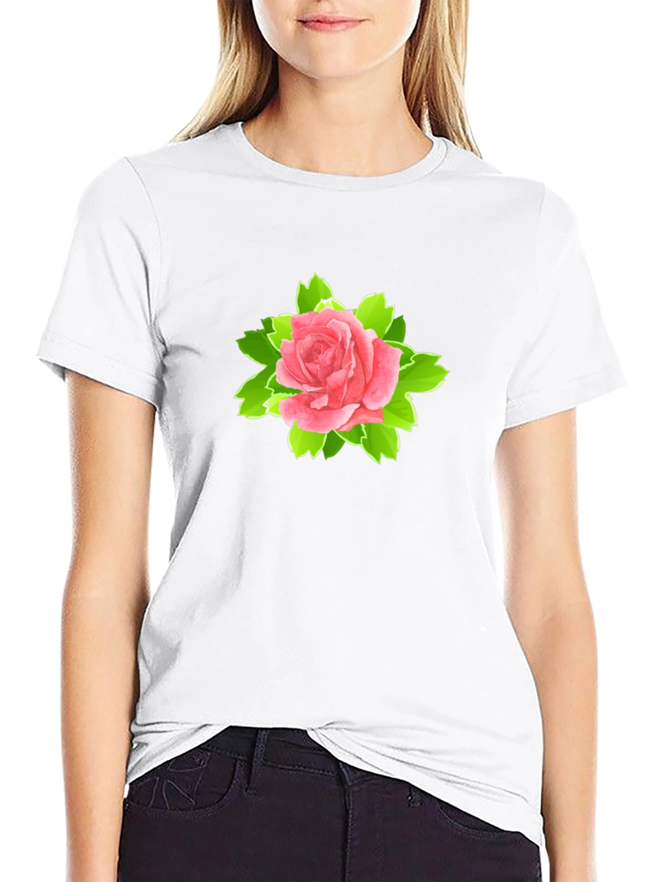 Rose Graphic T-Shirt