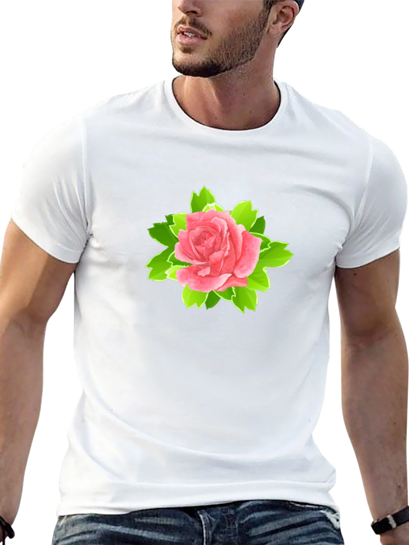 Rose Graphic T-Shirt