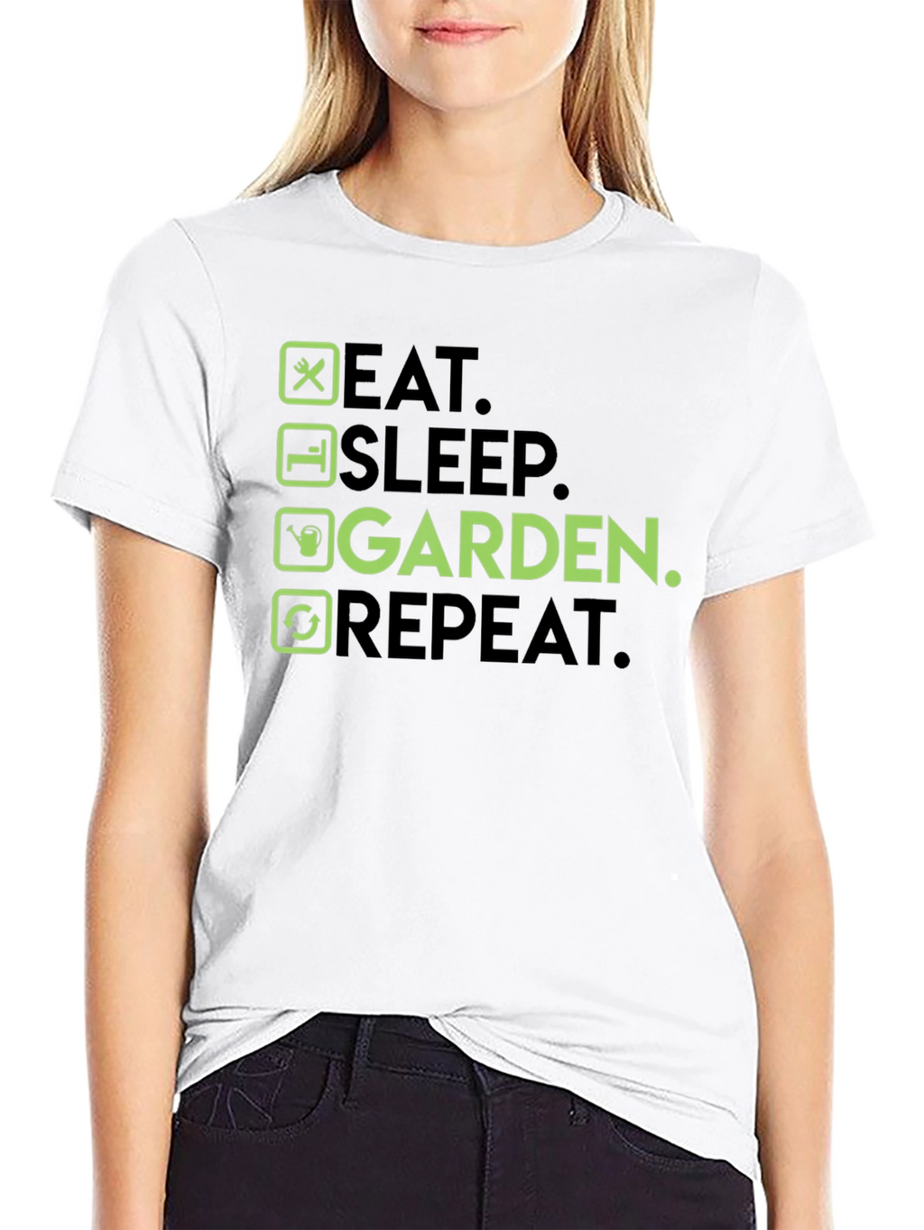 Eat Sleep Garden Repeat T-Shirt