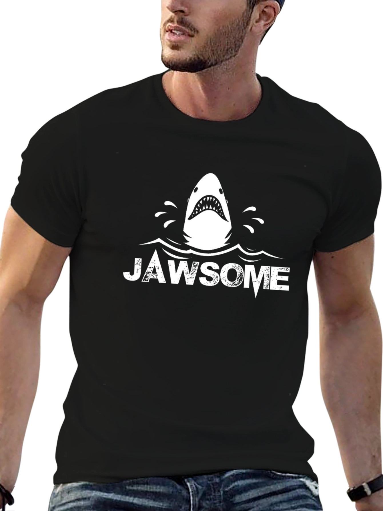 Jawsome Shark Graphic T-Shirt