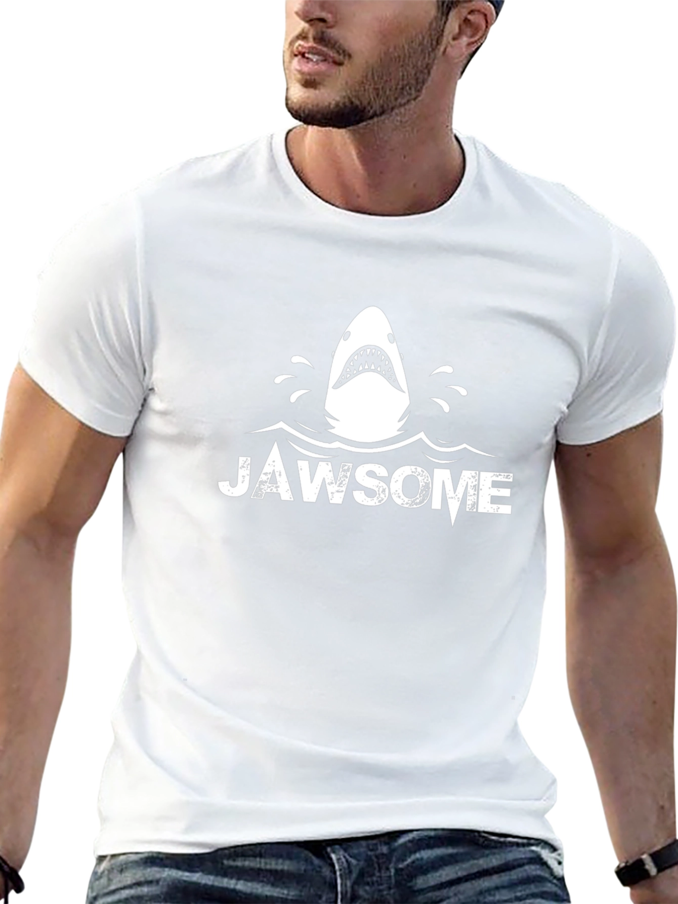 Jawsome Shark Graphic T-Shirt
