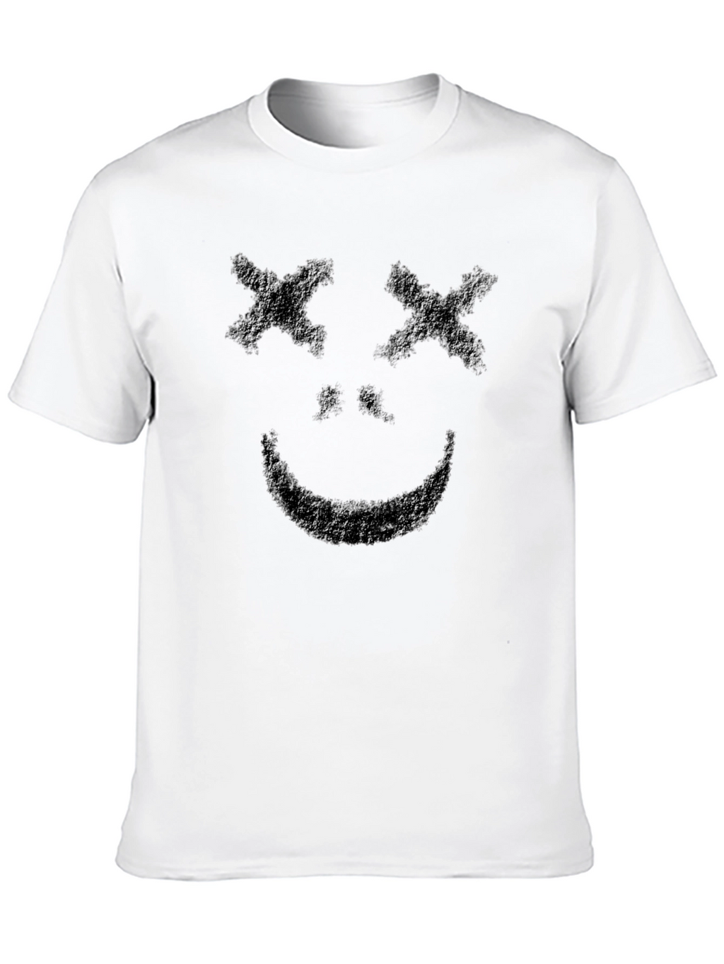 Smiley Face Black T-Shirt