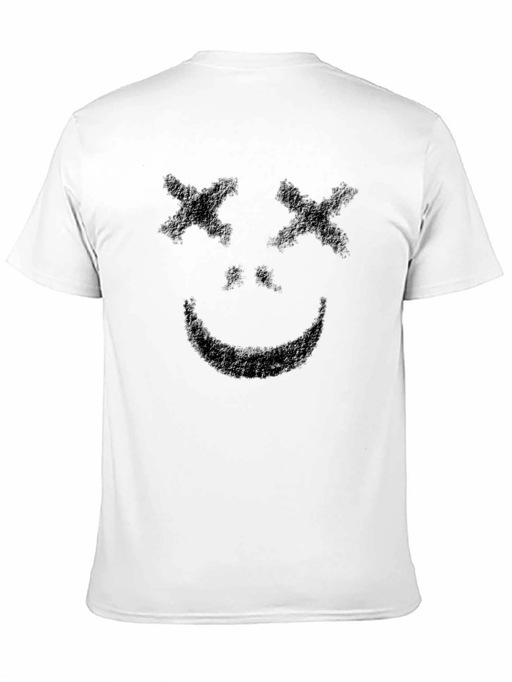 Smiley Face Black T-Shirt