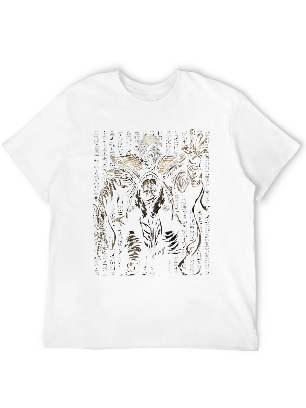 Mummy Graphic Print Black T-Shirt