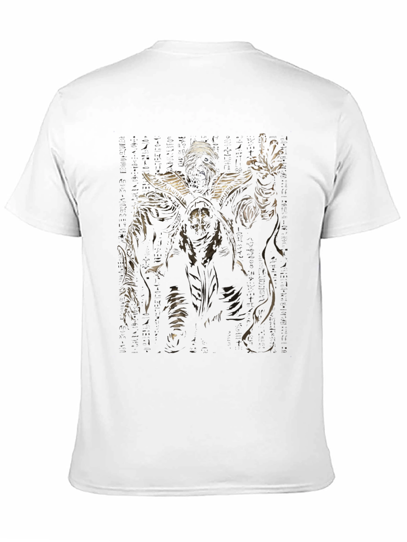 Mummy Graphic Print Black T-Shirt