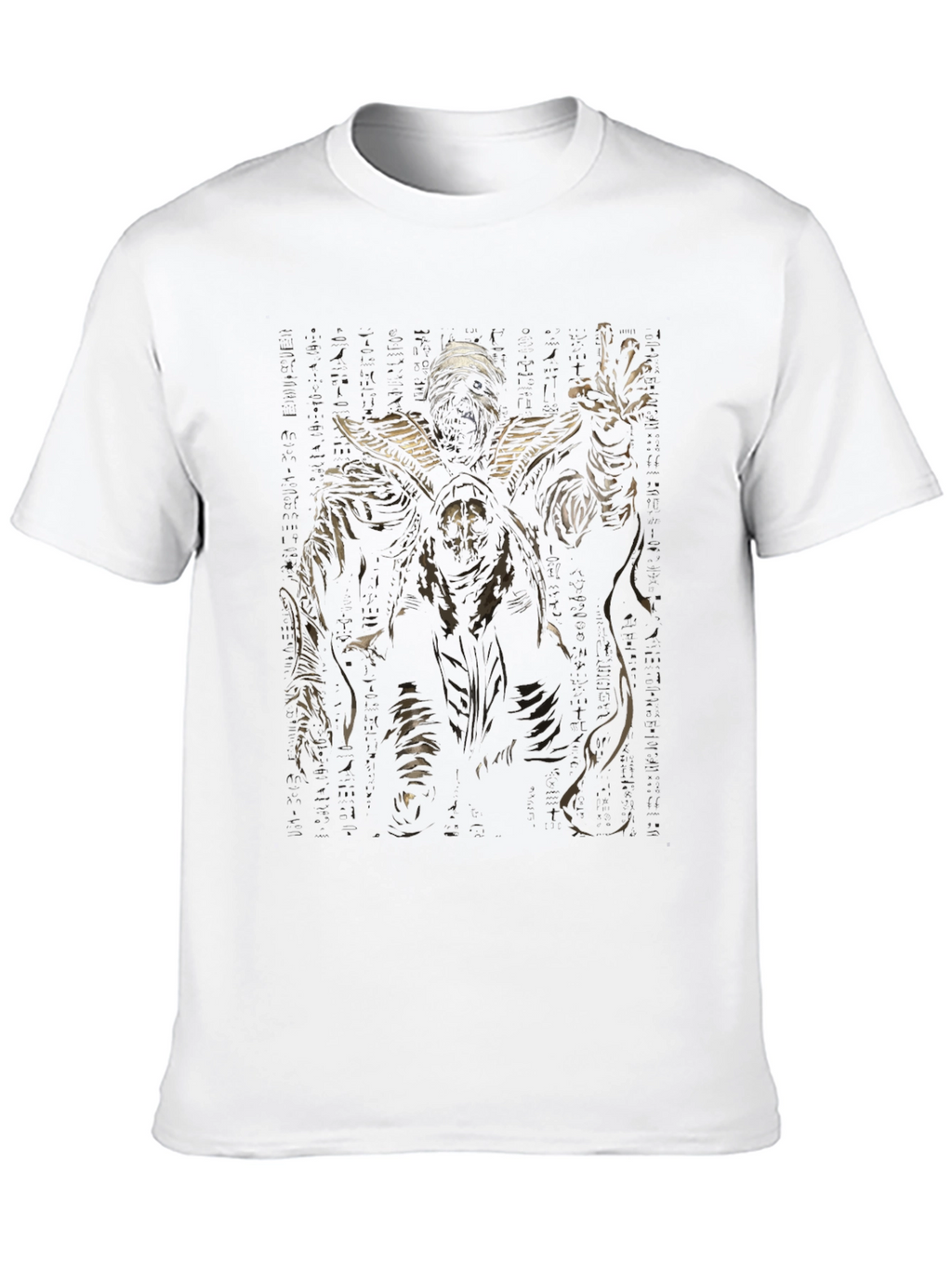 Mummy Graphic Print Black T-Shirt