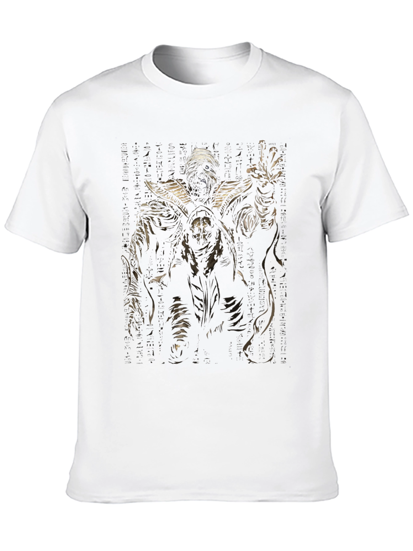 Mummy Graphic Print Black T-Shirt