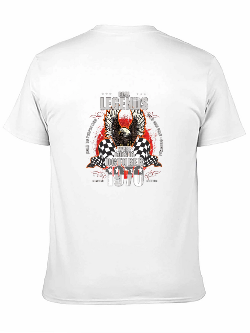 Real Legends Born In October 1970 T-Shirt