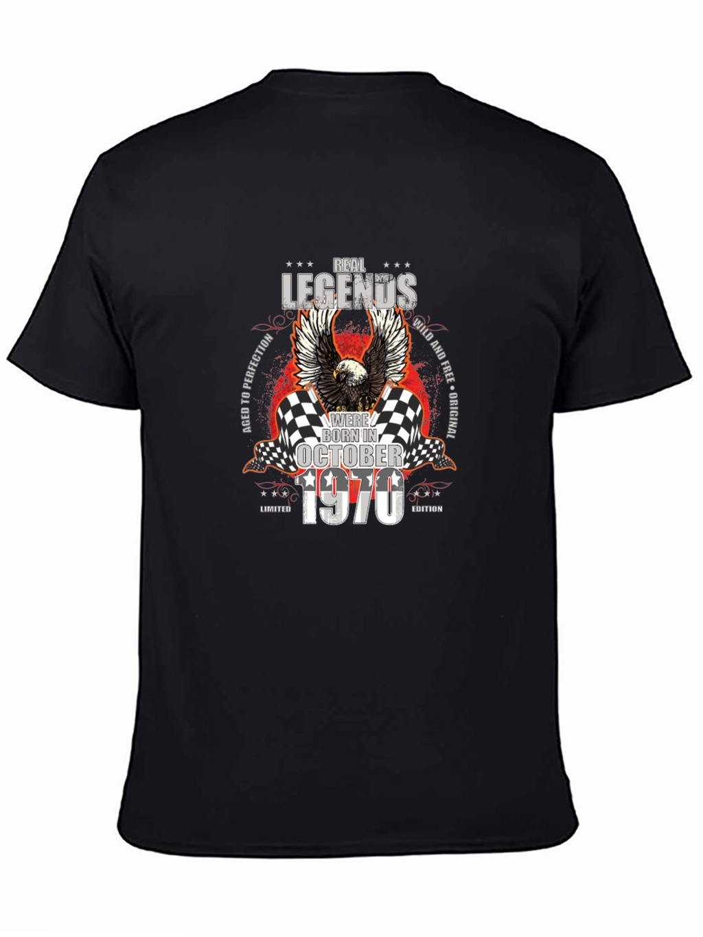 Real Legends Born In October 1970 T-Shirt