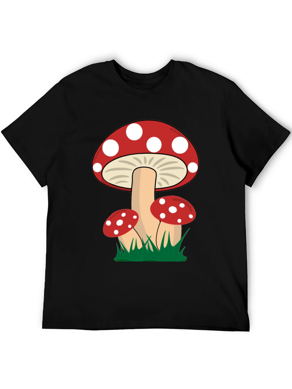 Mushroom Graphic Tee - Whimsical Nature Shirt