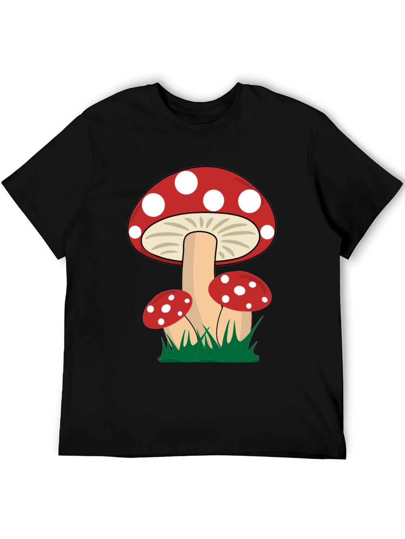 Mushroom Graphic Tee - Whimsical Nature Shirt