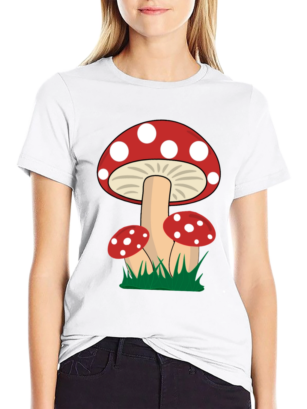 Mushroom Graphic Tee - Whimsical Nature Shirt