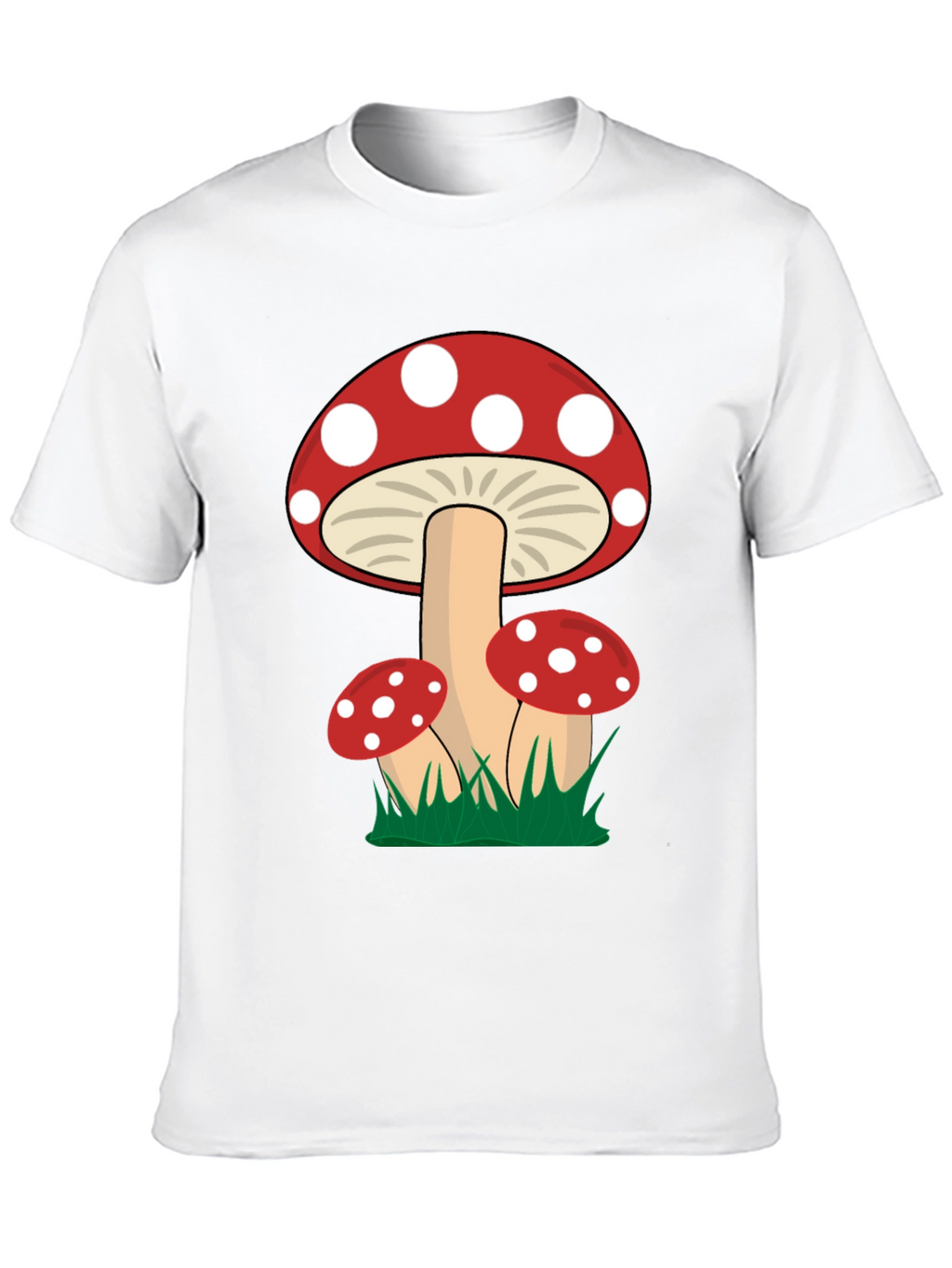 Mushroom Graphic Tee - Whimsical Nature Shirt