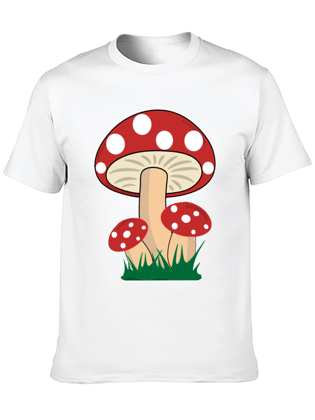 Mushroom Graphic Tee - Whimsical Nature Shirt