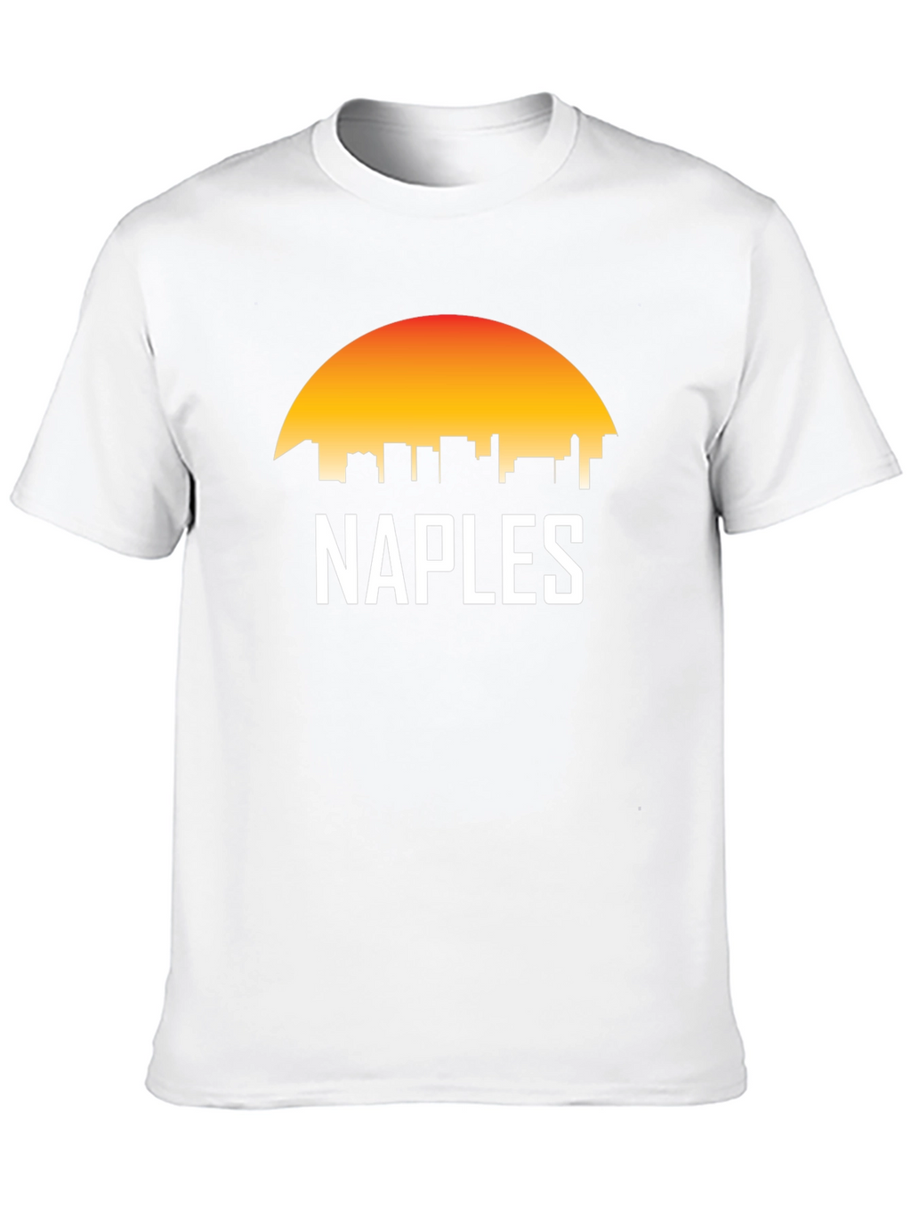 Naples Skyline Sunset T-Shirt - City Pride Tee