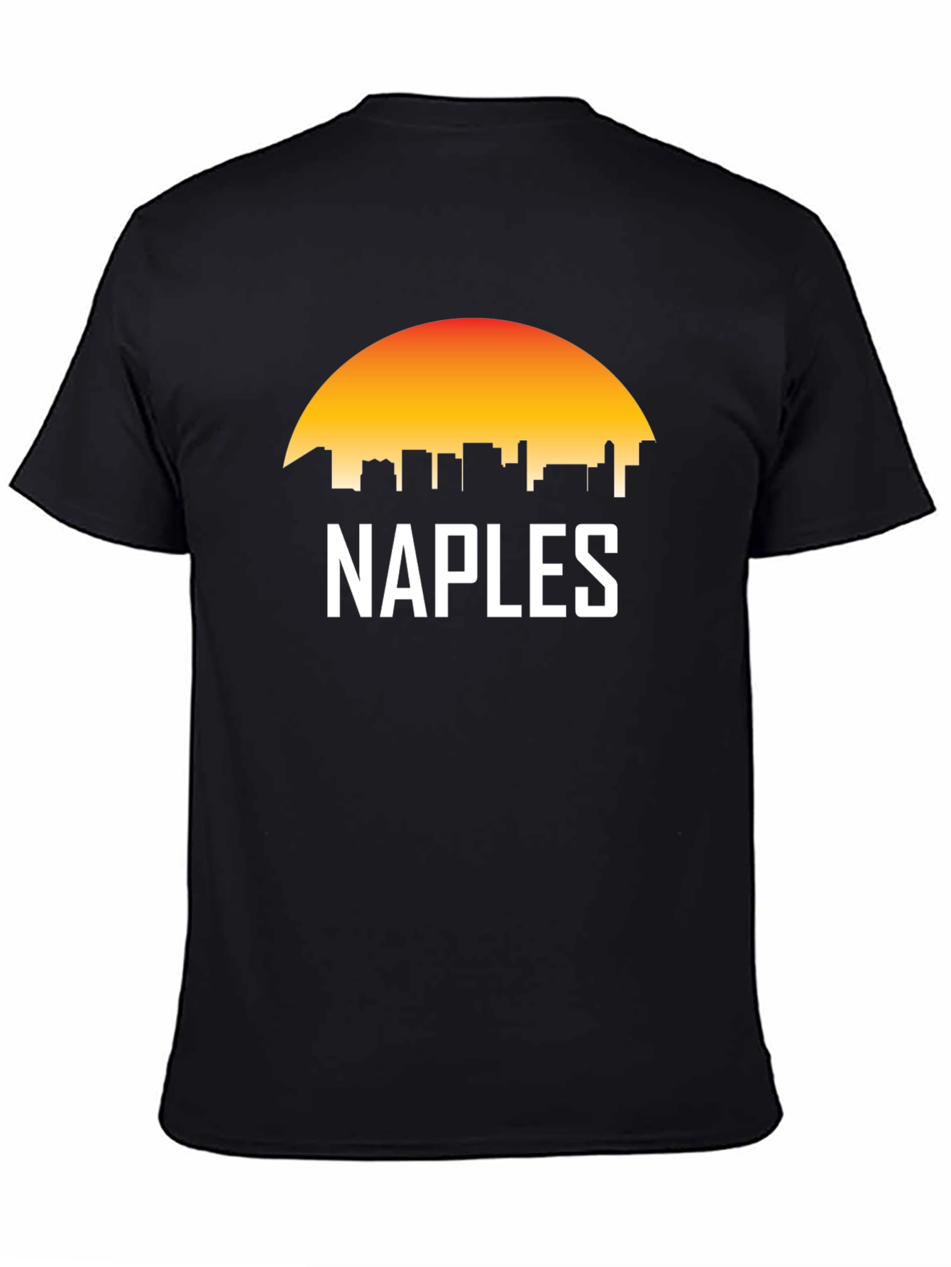 Naples Skyline Sunset T-Shirt - City Pride Tee