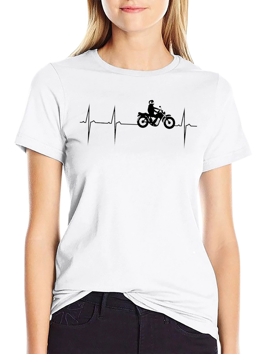 Motorcycle Heartbeat T-Shirt