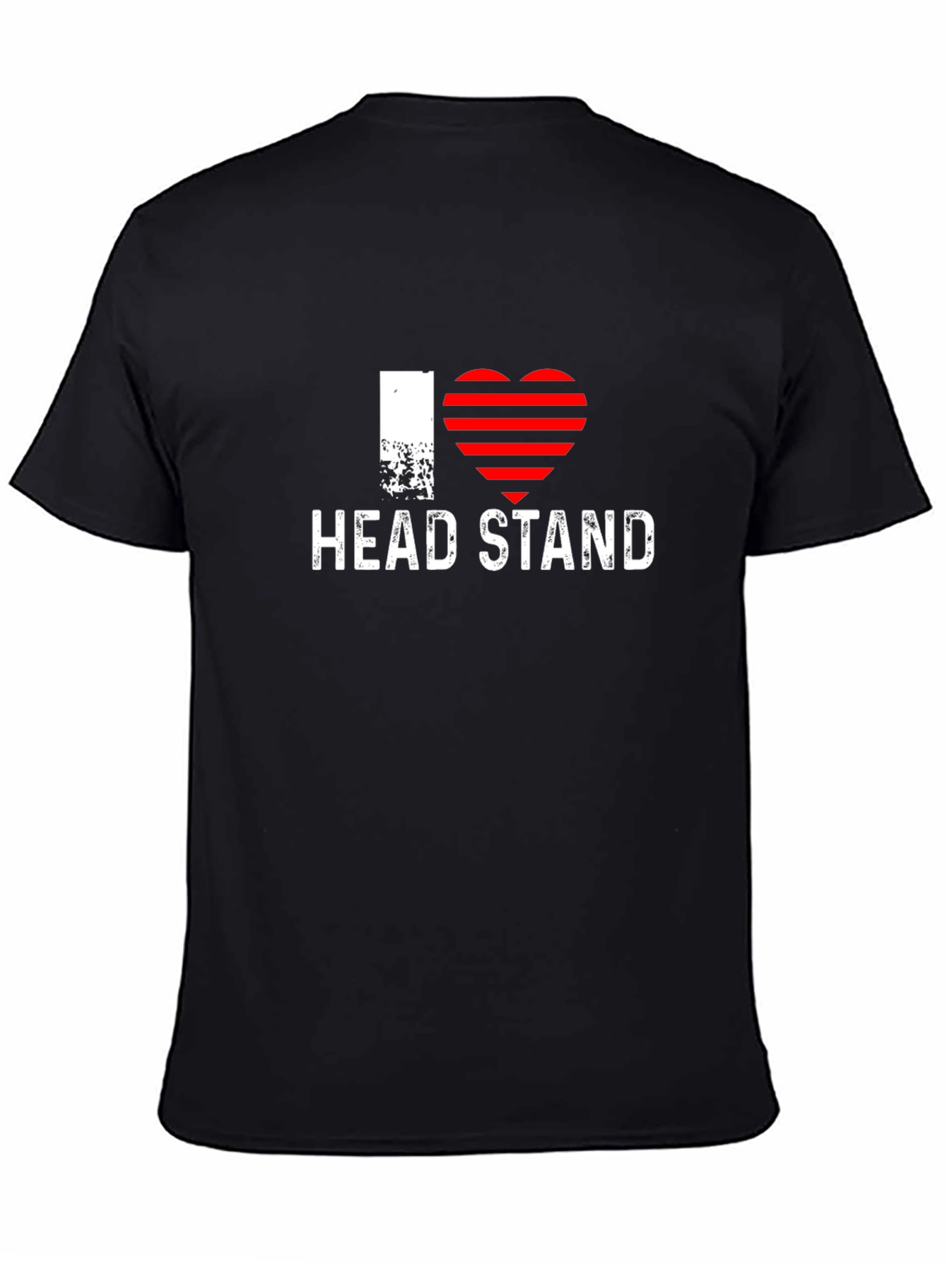 I Heart Headstand Black T-Shirt