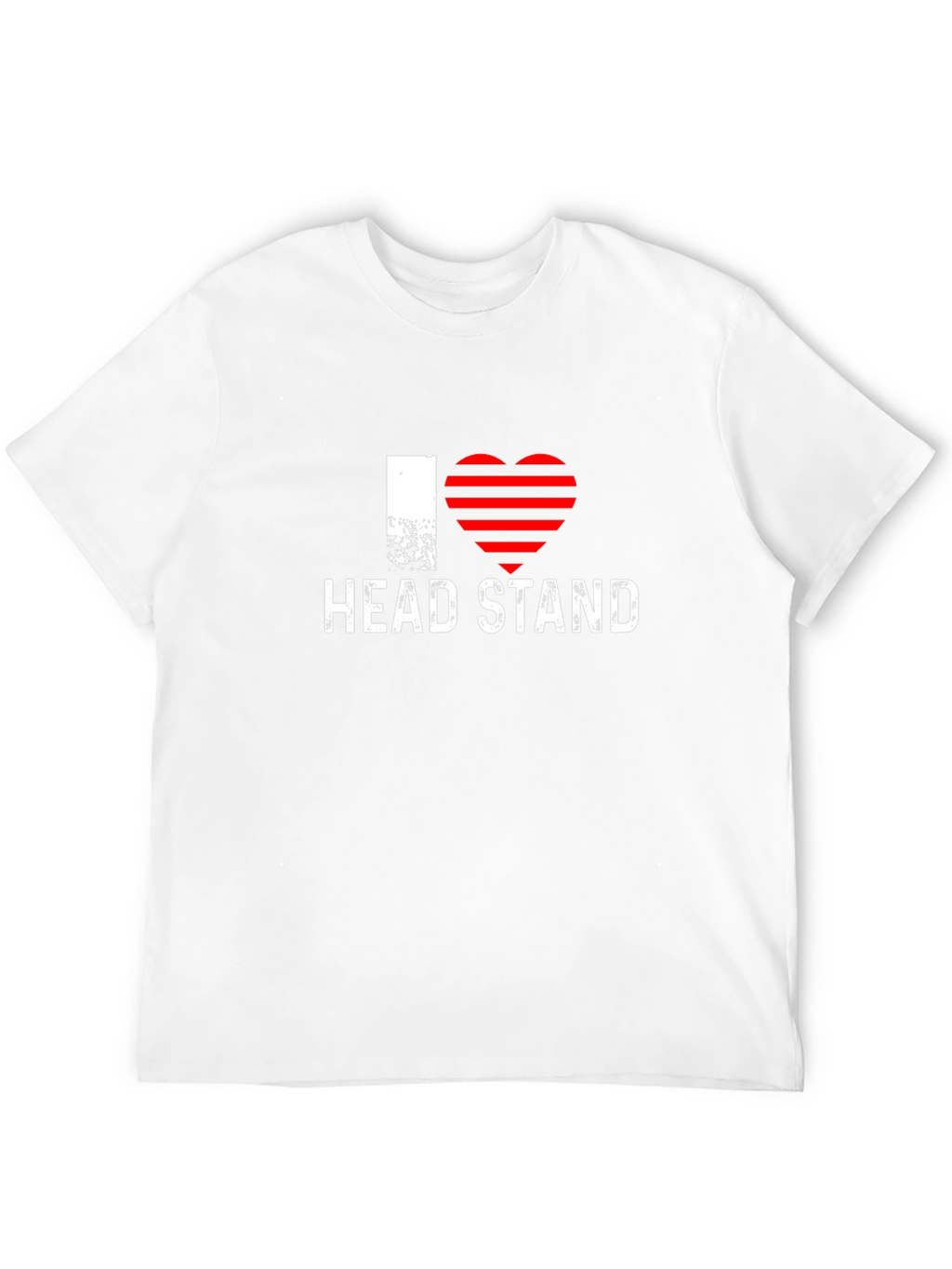 I Heart Headstand Black T-Shirt