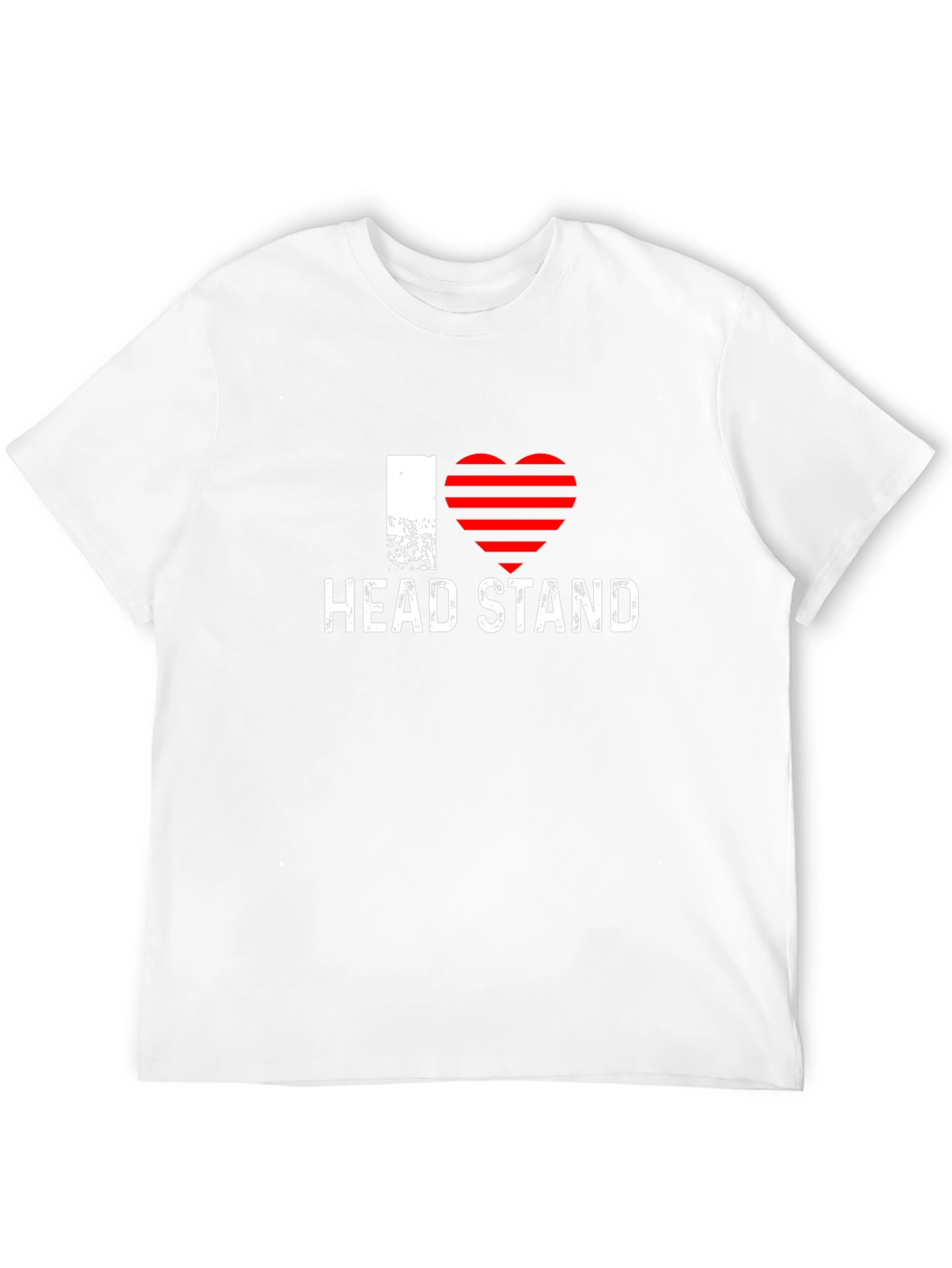 I Heart Headstand Black T-Shirt