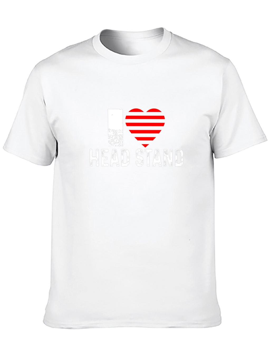 I Heart Headstand Black T-Shirt