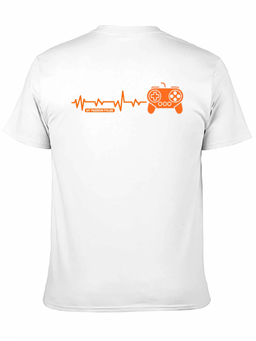 Gamer Pulse T-Shirt - Black Gaming Passion Design