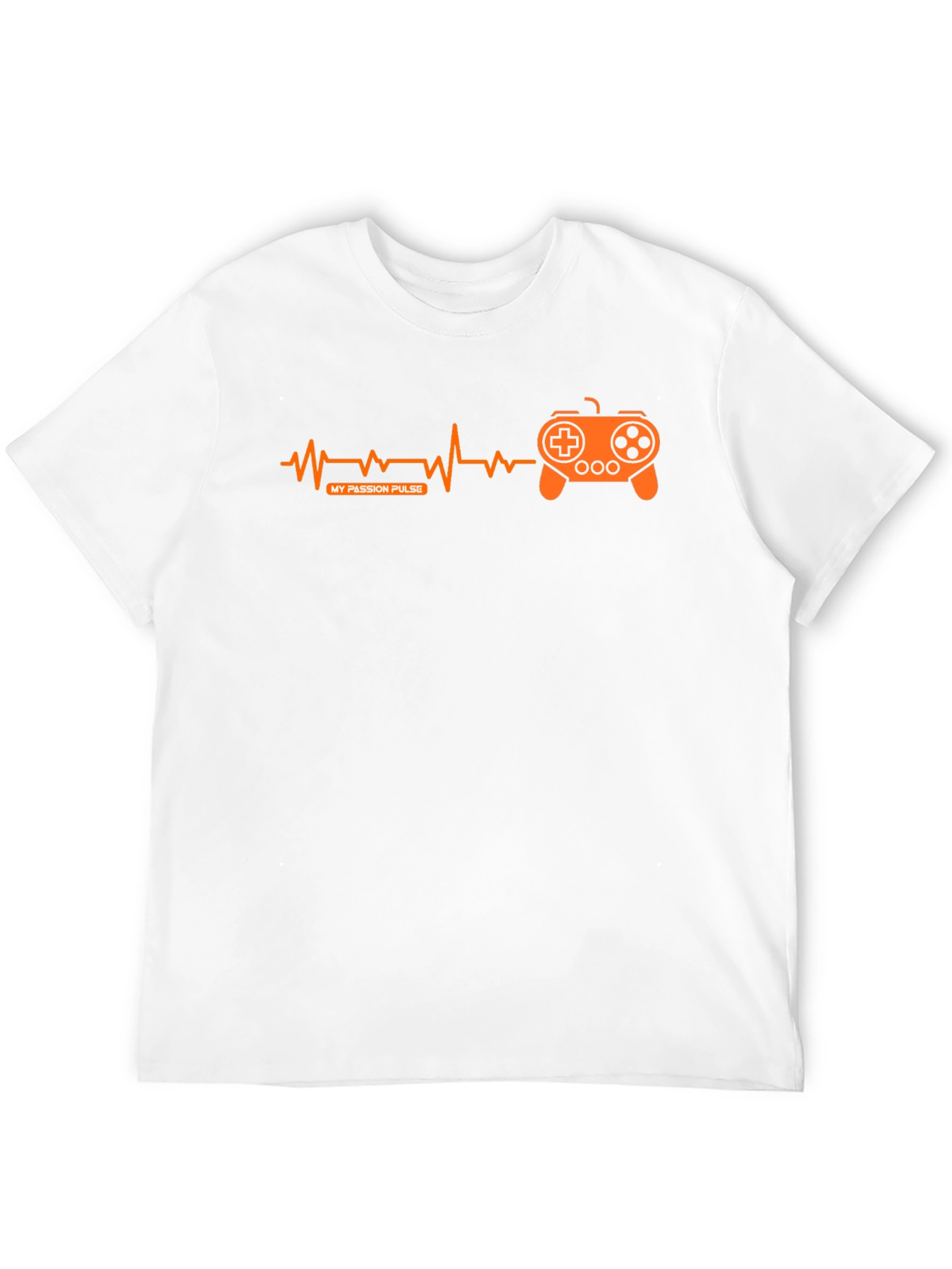 Gamer Pulse T-Shirt - Black Gaming Passion Design