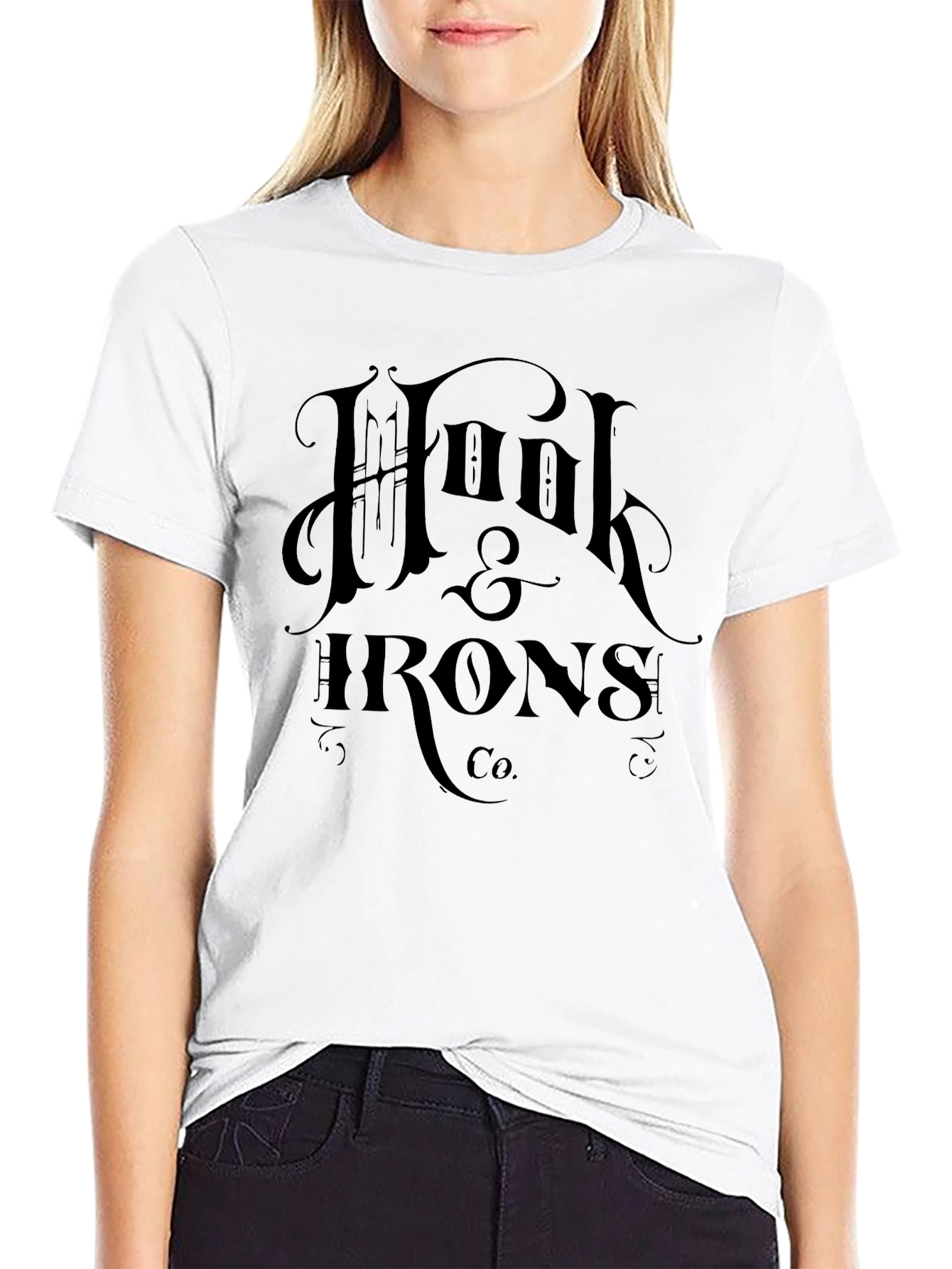 Hook & Irons Co. Black T-Shirt