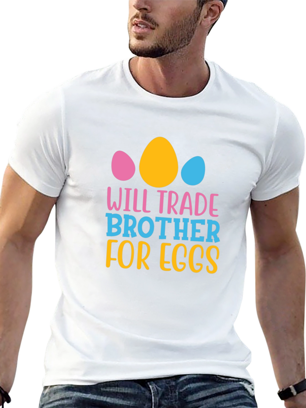 Will Trade Brother for Eggs - Easter T-Shirt