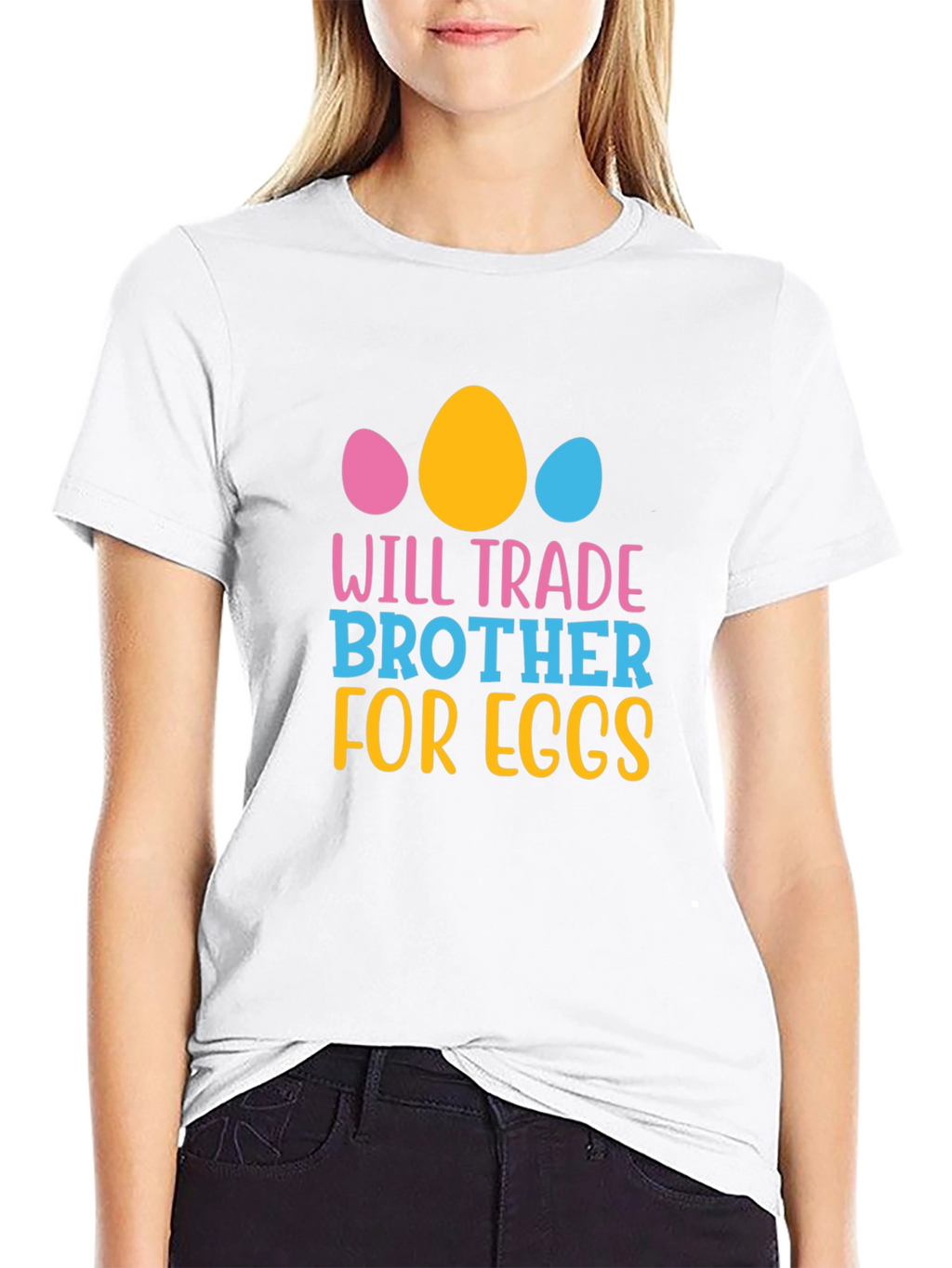 Will Trade Brother for Eggs - Easter T-Shirt