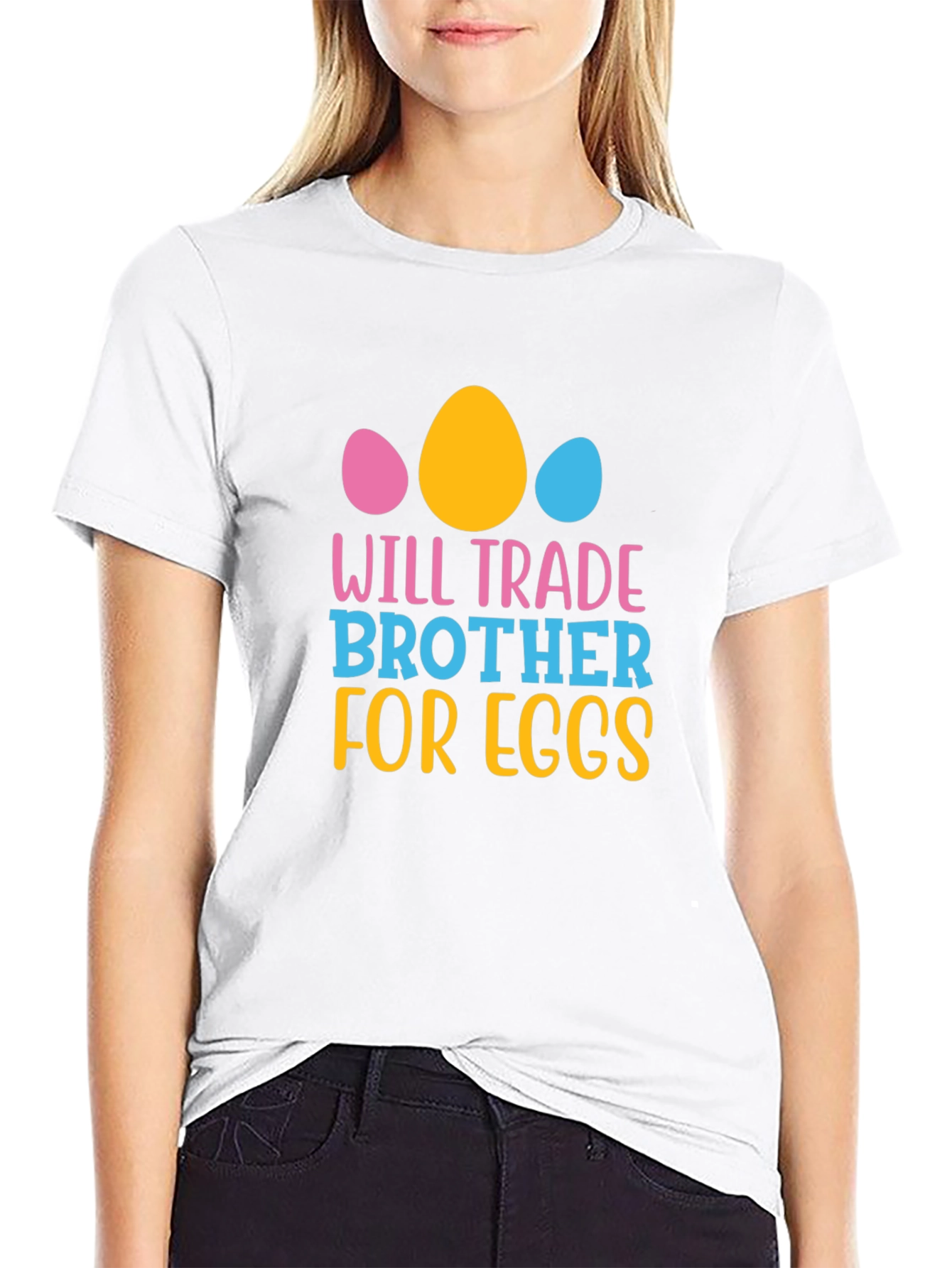 Will Trade Brother for Eggs - Easter T-Shirt