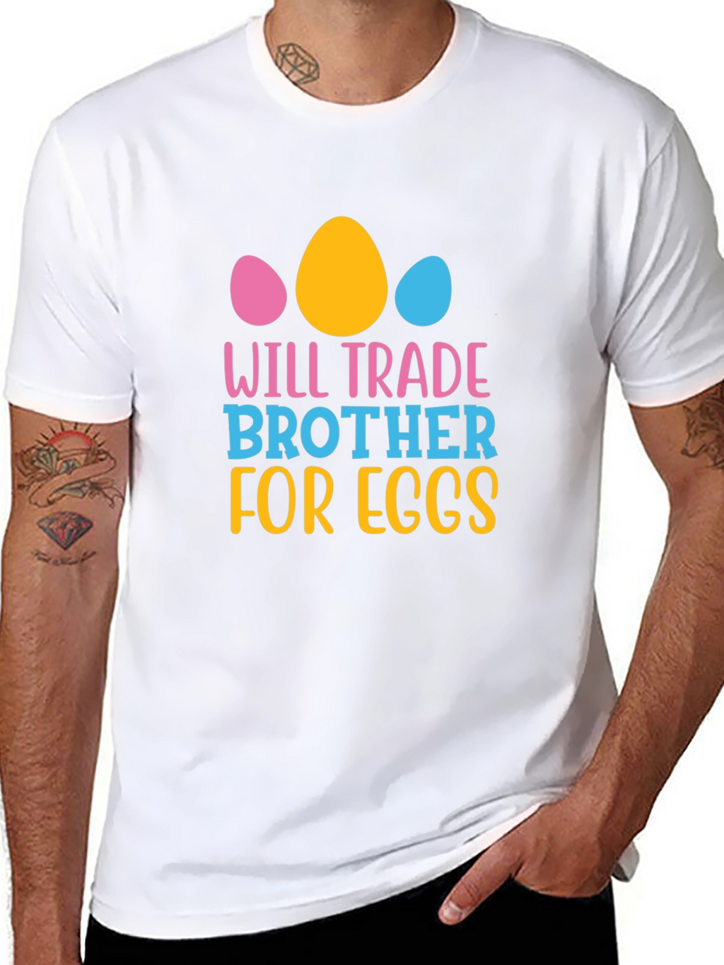 Will Trade Brother for Eggs - Easter T-Shirt