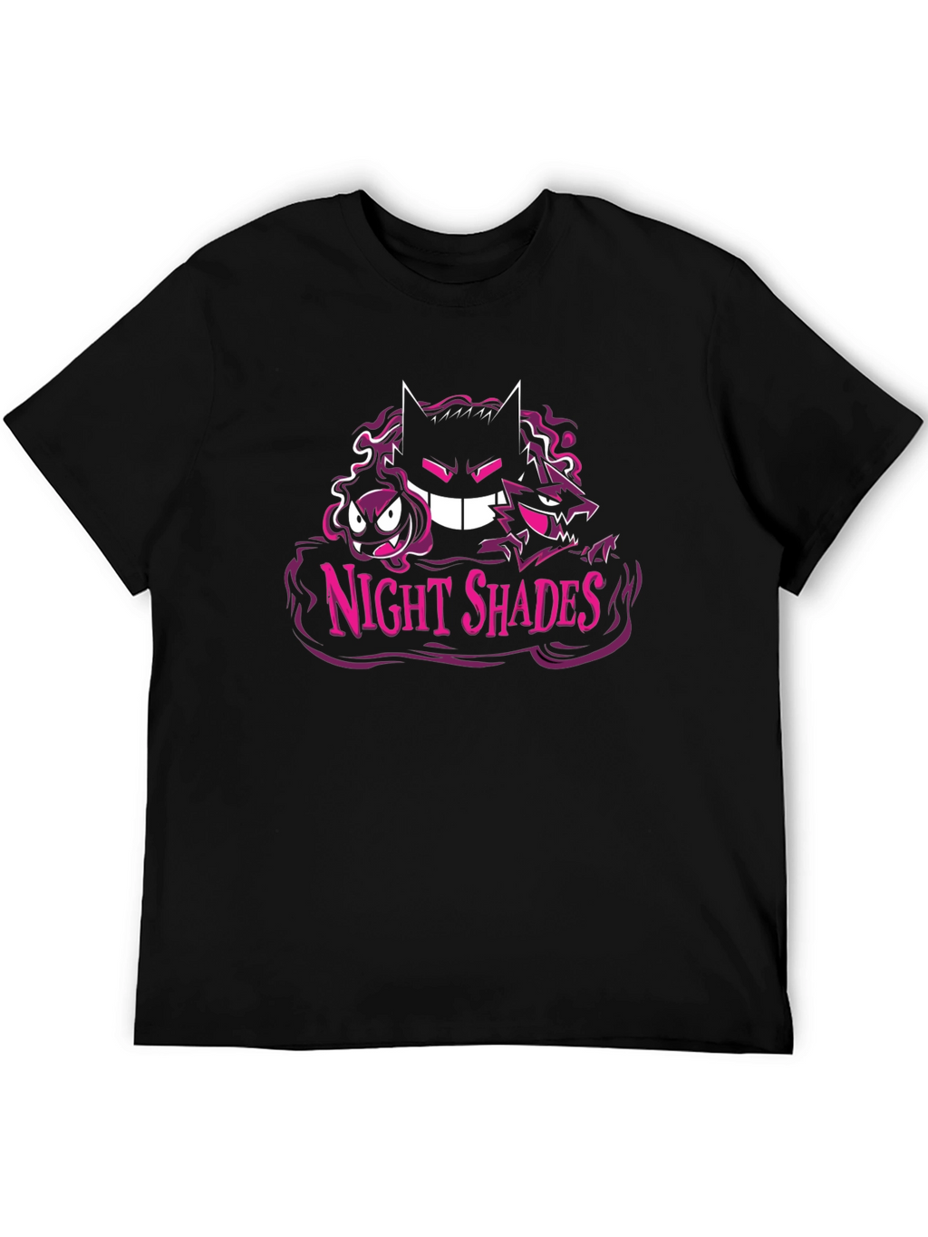 Night Shades Pokemon Graphic T-Shirt