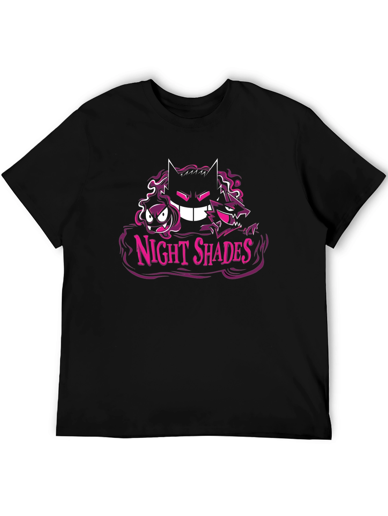Night Shades Pokemon Graphic T-Shirt