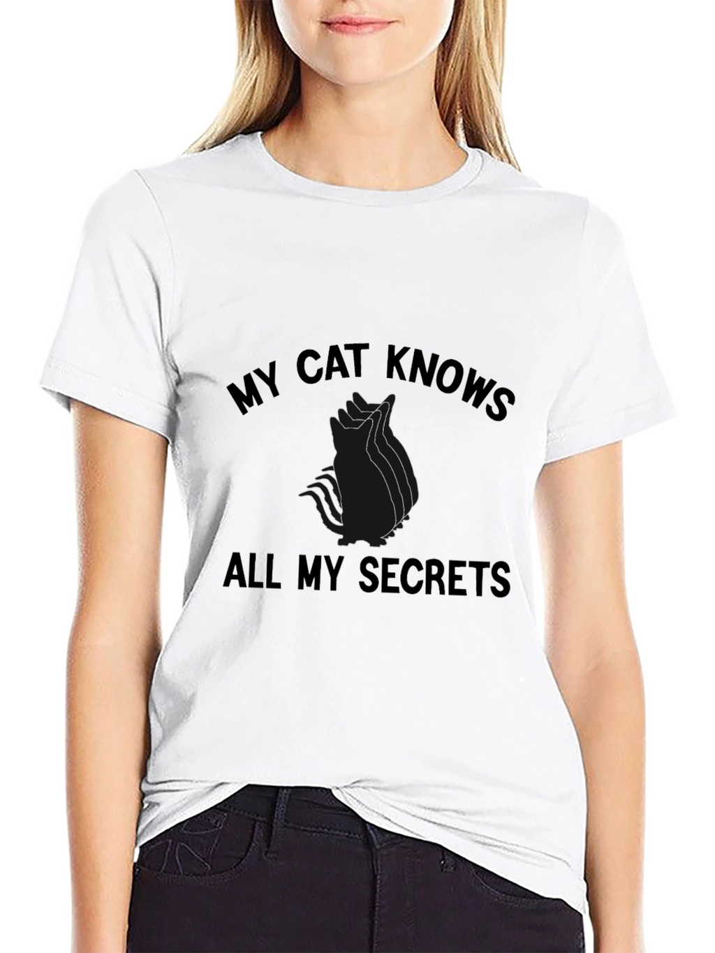 My Cat Knows All My Secrets T-Shirt