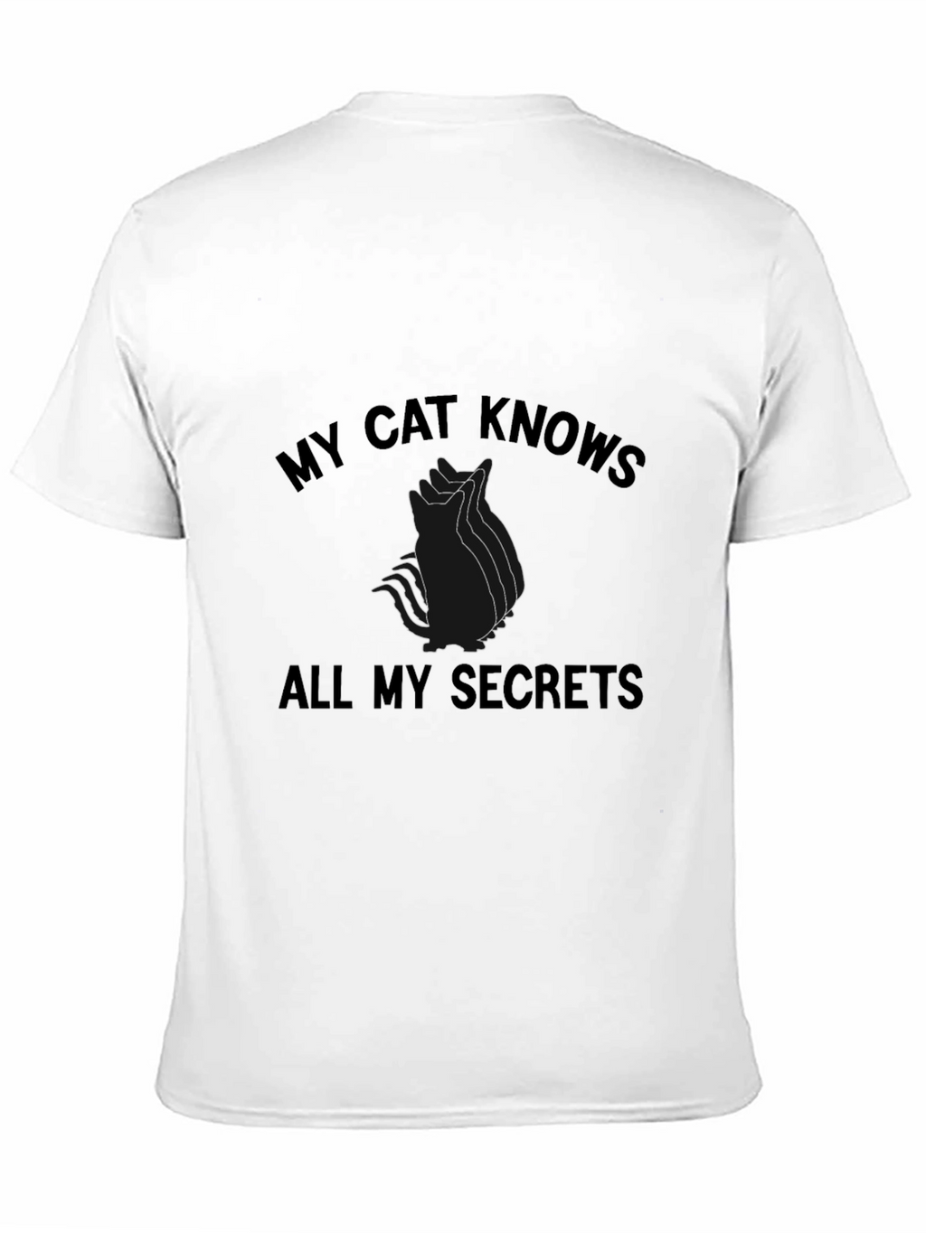 My Cat Knows All My Secrets T-Shirt