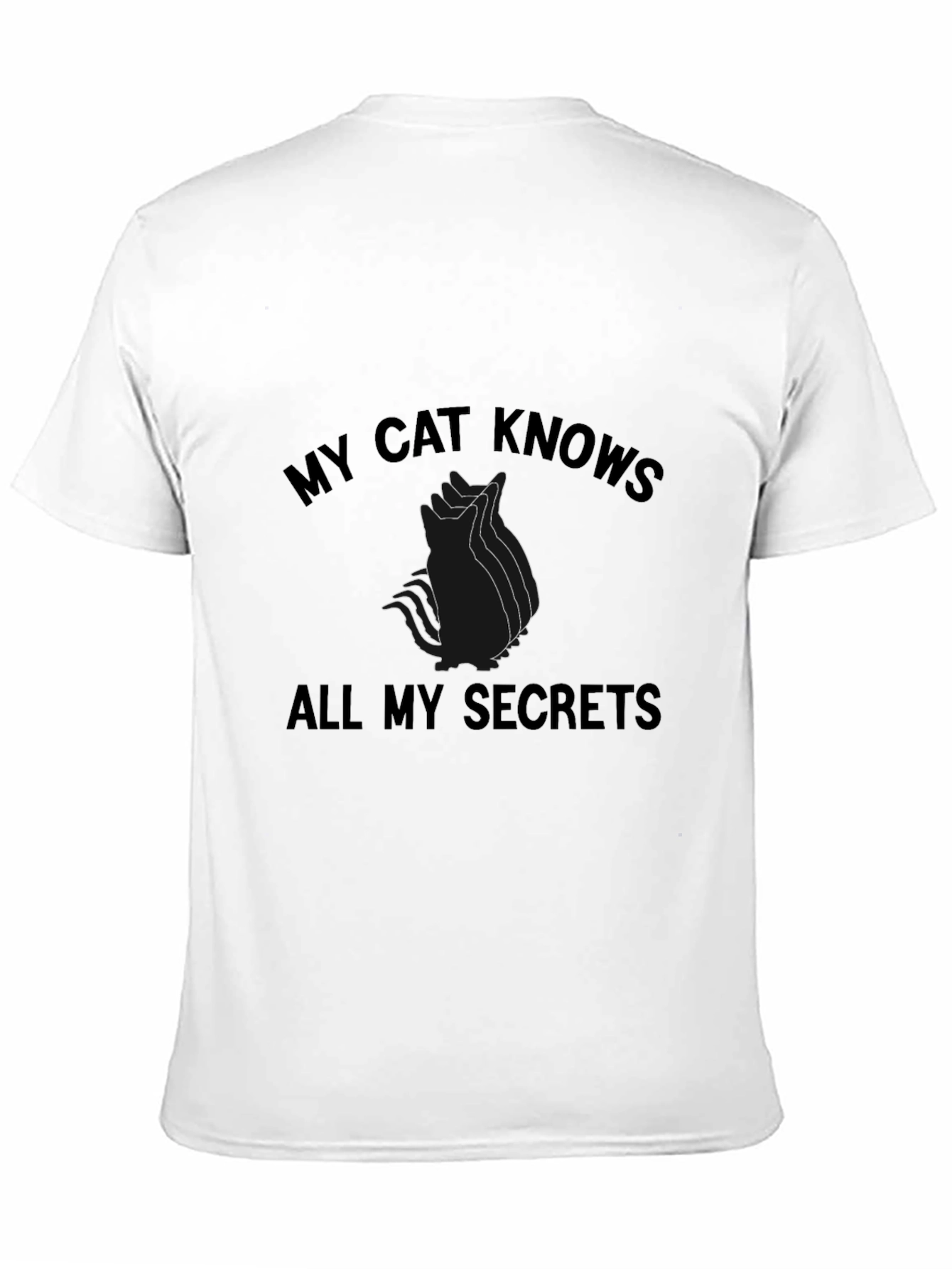 My Cat Knows All My Secrets T-Shirt