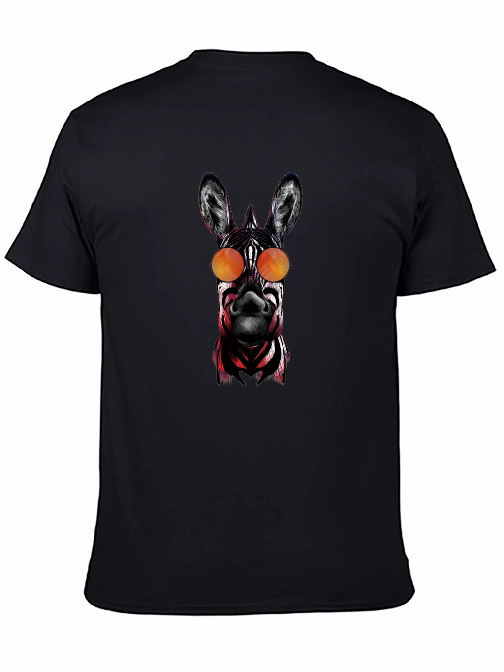 Zebra Sunglasses Graphic Tee - Cool Casual Style